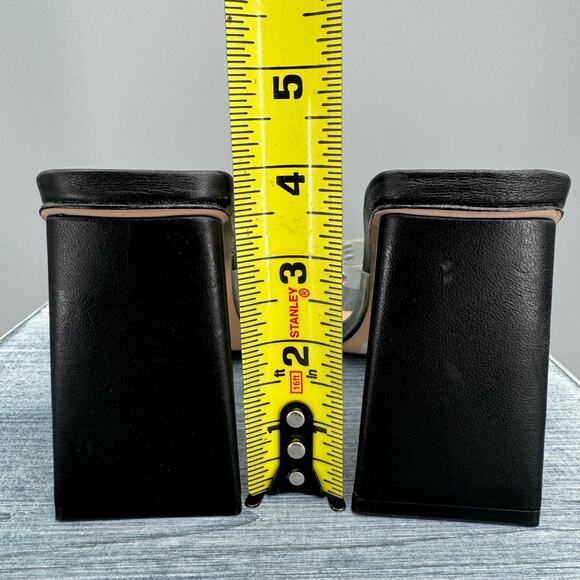 Schultz Women’s Lizah Crystal-Studded Block Heel Sandals Black Size 6B - Picture 4 of 11